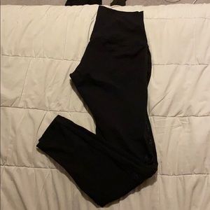 Black lululemon leggings with details